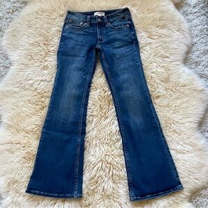 Lucky Brand low rise flare jeans
